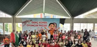 Konya Büyükşehir Belediyesi Genç KOMEK, 2. El Oyuncak Pazarı düzenledi