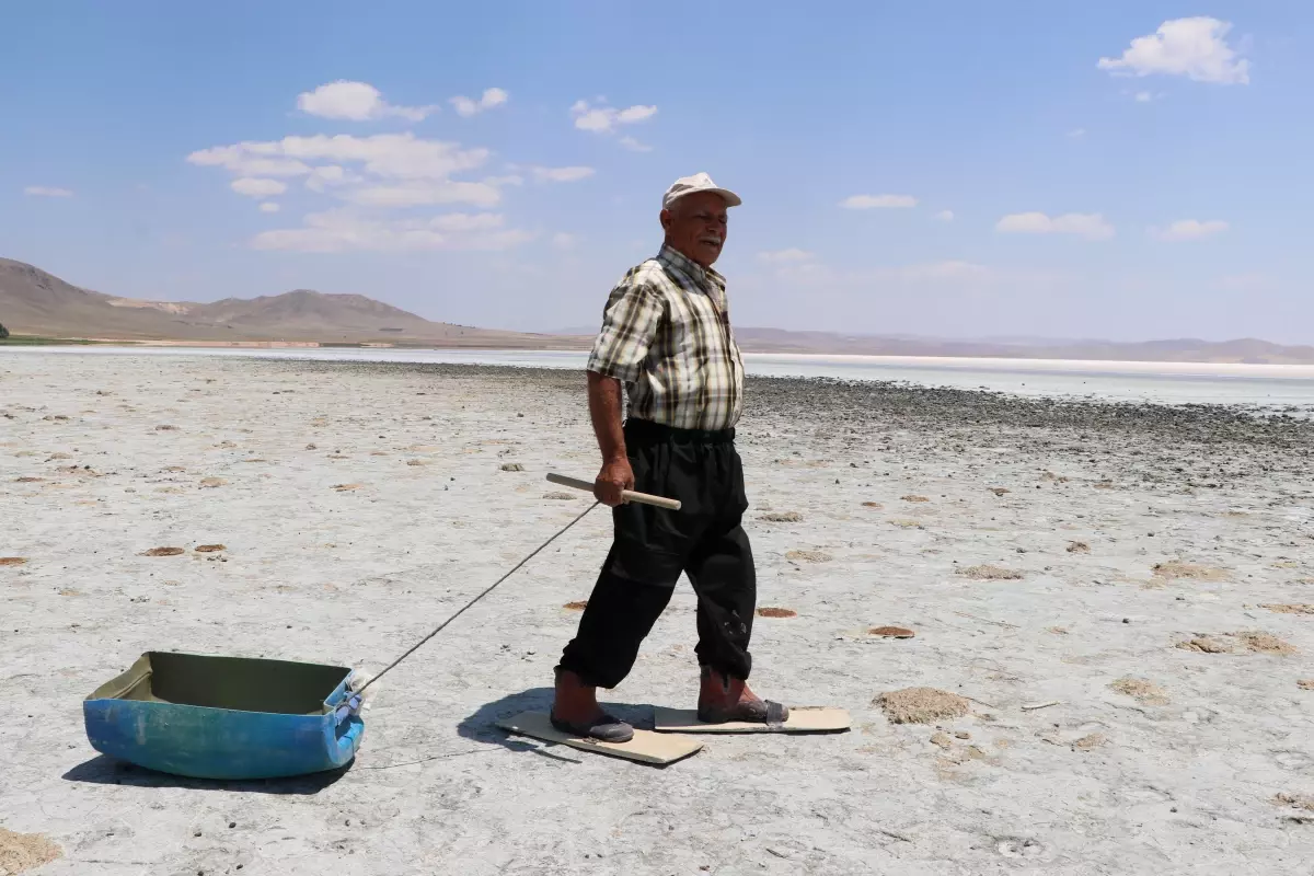 Kayseri'de Tuz Hasadı Bu Yıl Yapılamadı