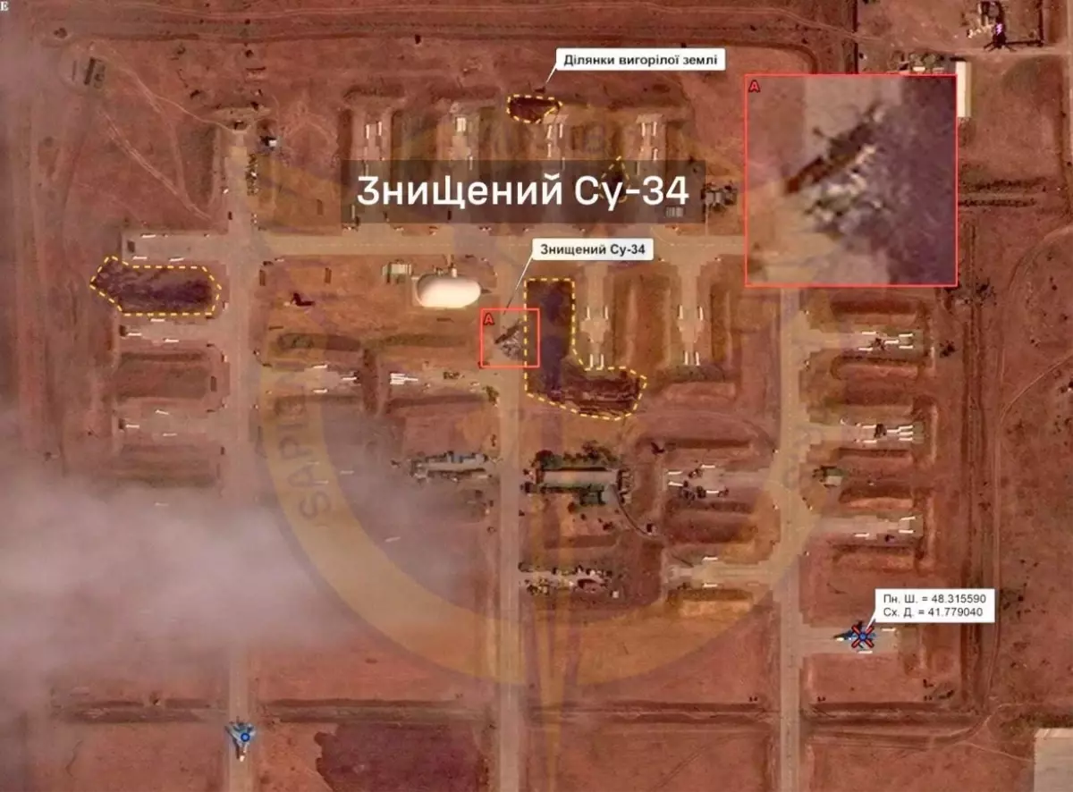 Ukrayna, Rusya'ya saldırı düzenledi: Su-34 savaş uçağı imha edildi