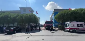 Arnavutköy'de fabrikasında yangın paniği