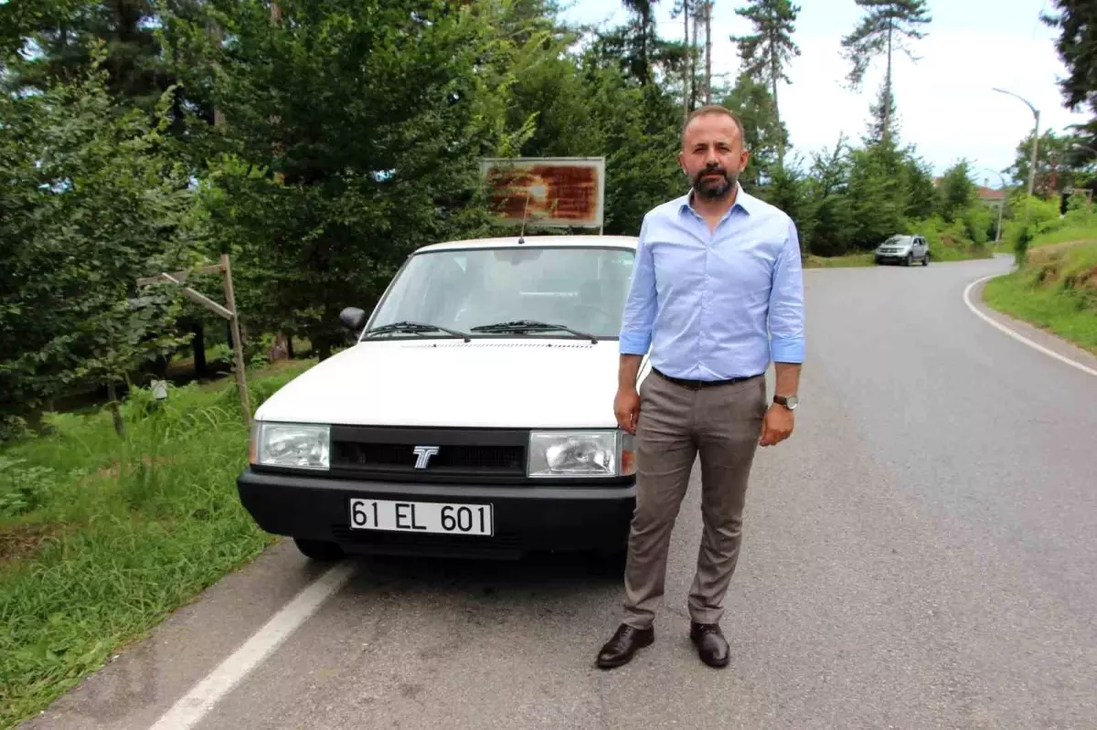 Trabzon'da Restorasyonu Tamamlanan Tofaş Şahin, Sahibine Özel Bir Anlam Taşıyor