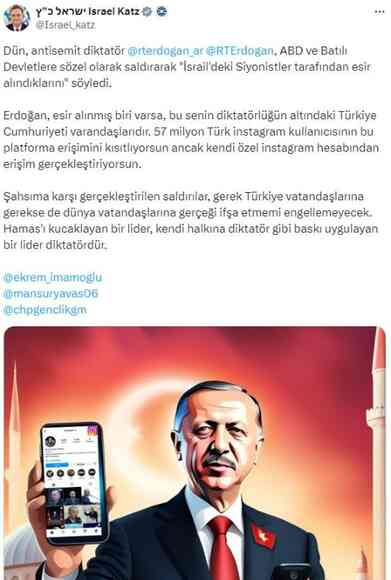 İsrail Dışişleri Bakanı Katz, Erdoğan'a ne dedi? İsrail Dışişleri Bakanı Türkiye açıklaması nedir?