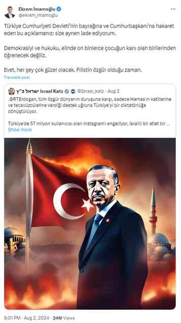 İsrail Dışişleri Bakanı Katz, Erdoğan'a ne dedi? İsrail Dışişleri Bakanı Türkiye açıklaması nedir?