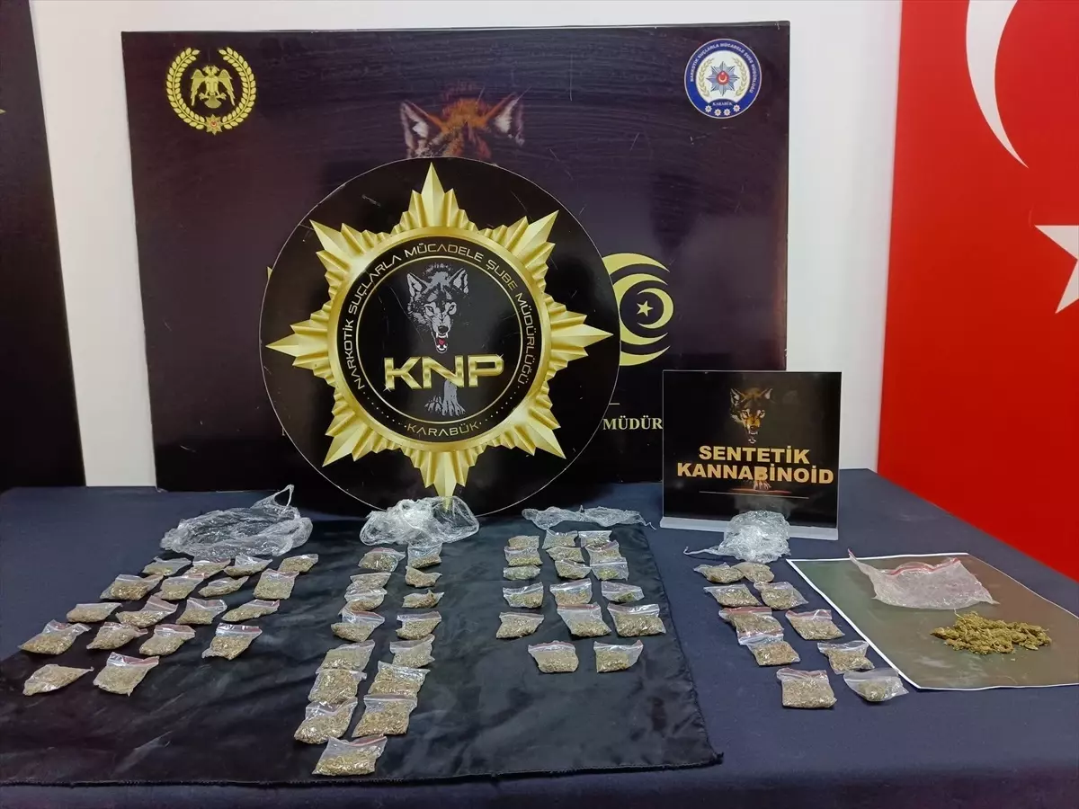 Karabük'te Uyuşturucu Operasyonu: 2 Şüpheliden Birisi Tutuklandı