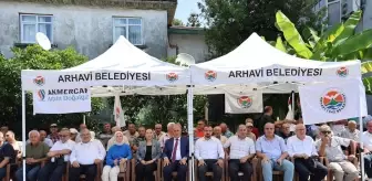 Arhavi'de doğalgaz çalışmalarına başlandı