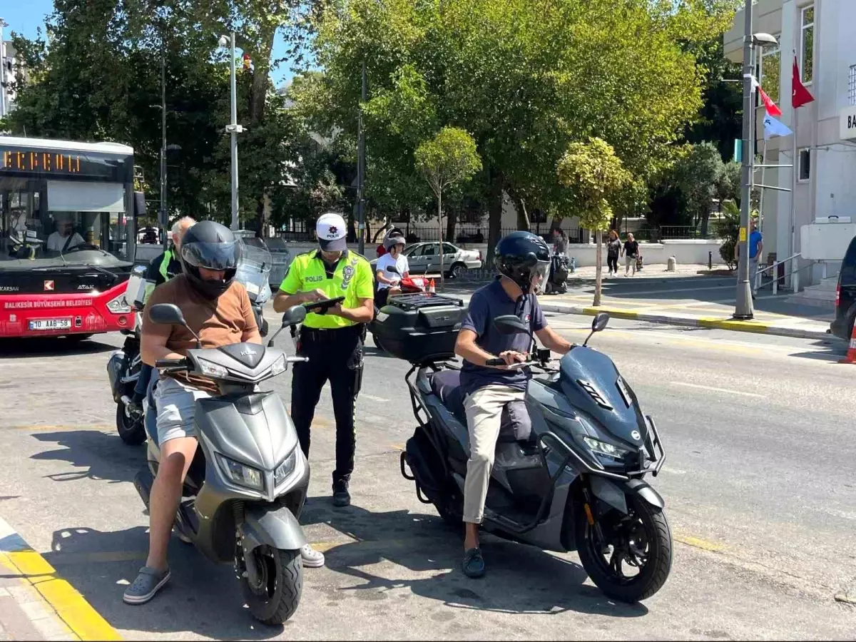 Balıkesir'de Trafiğe Kayıtlı Motosiklet Sayısı Artıyor