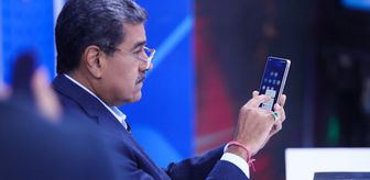 Canlı yayında telefonundaki WhatsApp'ı silen Maduro, 2 uygulamayı tavsiye etti