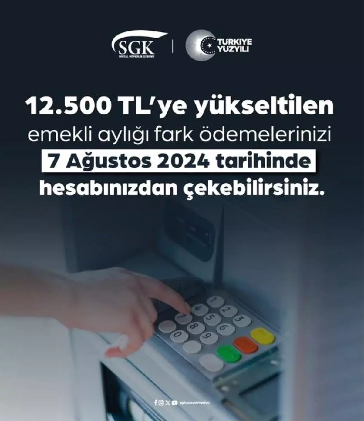 En düşük emekli aylığına yapılan fark ödemeleri başladı