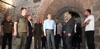 Erzurum Valisi Mustafa Çiftçi, tarihi tabyaların korunması için talimat verdi