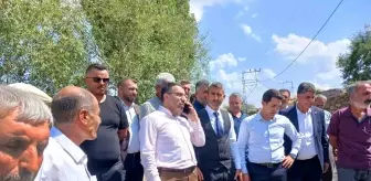 AK Parti Kars Milletvekili Adem Çakın, selzedeleri ziyaret etti