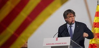 Barcelona'da binlerce kişiye hitap eden ve ardından kaybolan eski Katalan lider Carles Puigdemont'u bulmak için polis operasyon başlattı