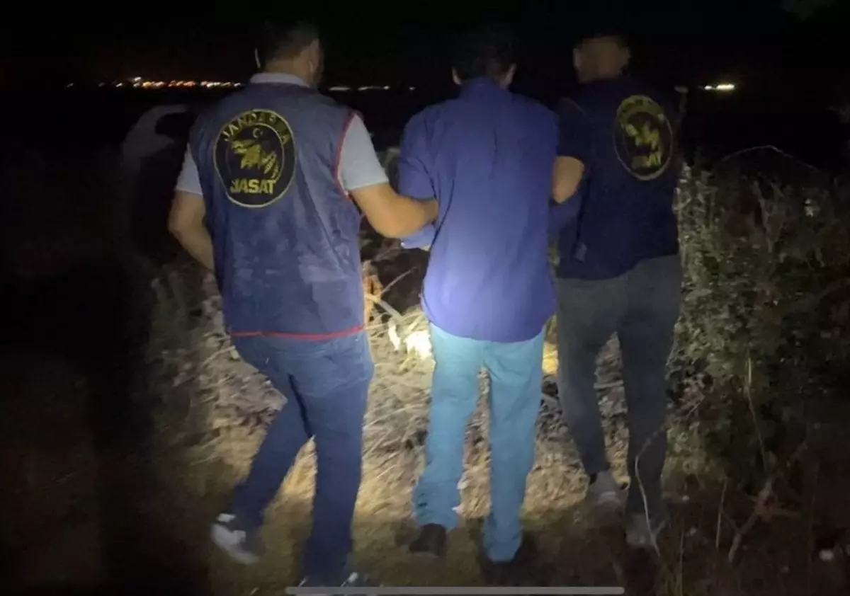 Edirne'de aranan hükümlü ormanlık alanda yakalandı