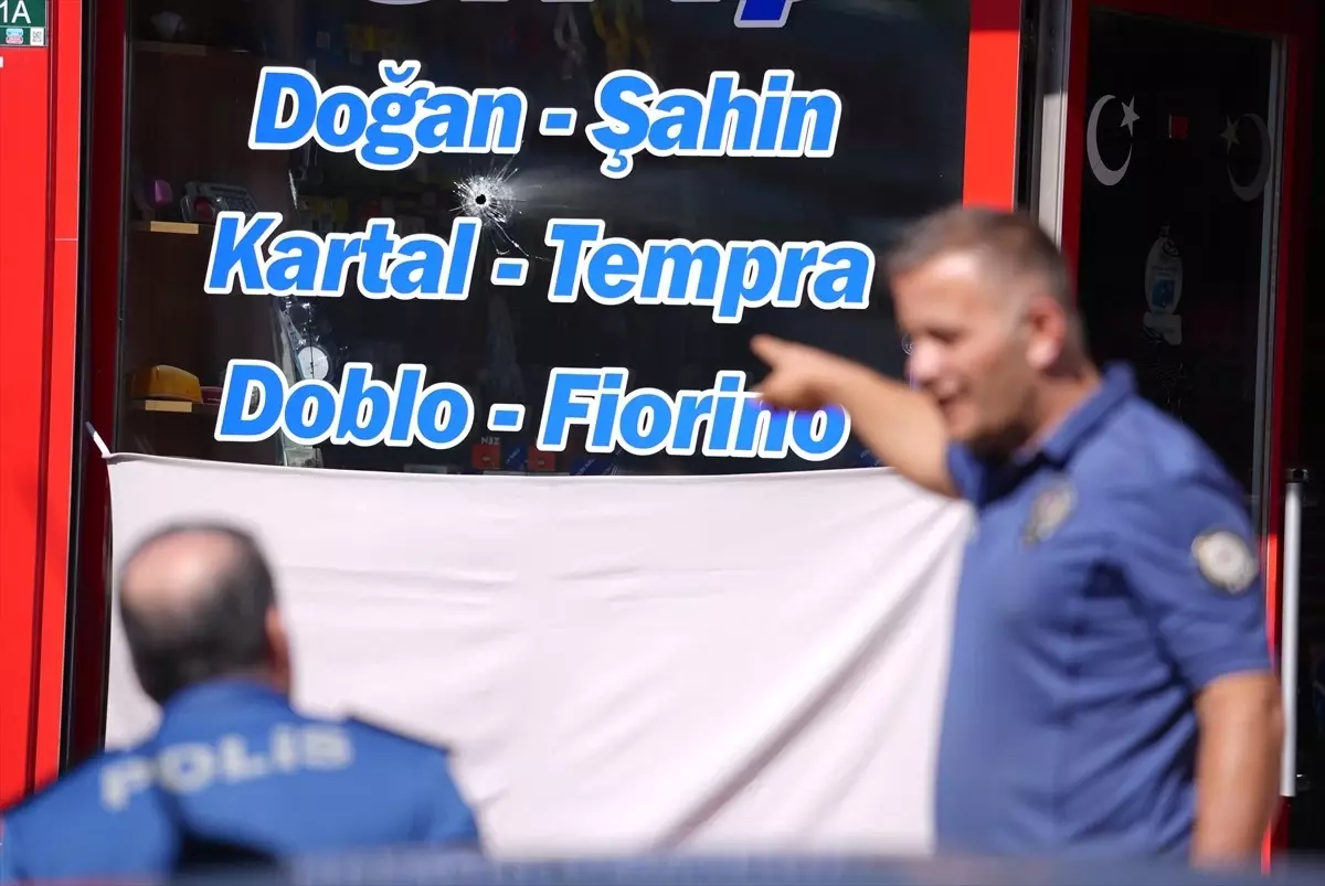 Erzurum'da tabancayla ateş edilen iş yerinde hasar oluştu