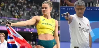 Altın madalya kazanan Avustralyalı sporcudan Yusuf Dikeç pozu