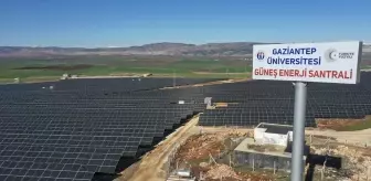 GAÜN Güneş Enerjisi Santralinden 80 Milyon Lira Gelir Elde Etti