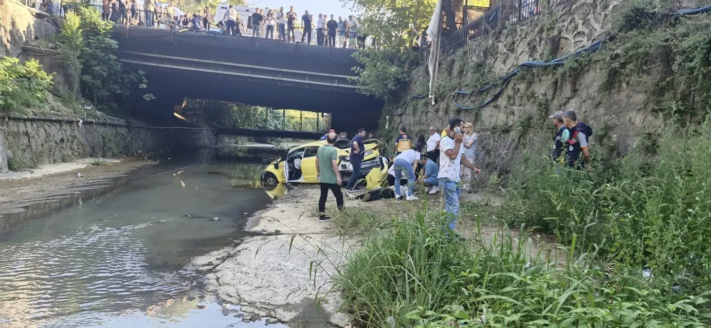 Hafriyat kamyonu taksiye çarptı: 1 ölü, 5 yaralı