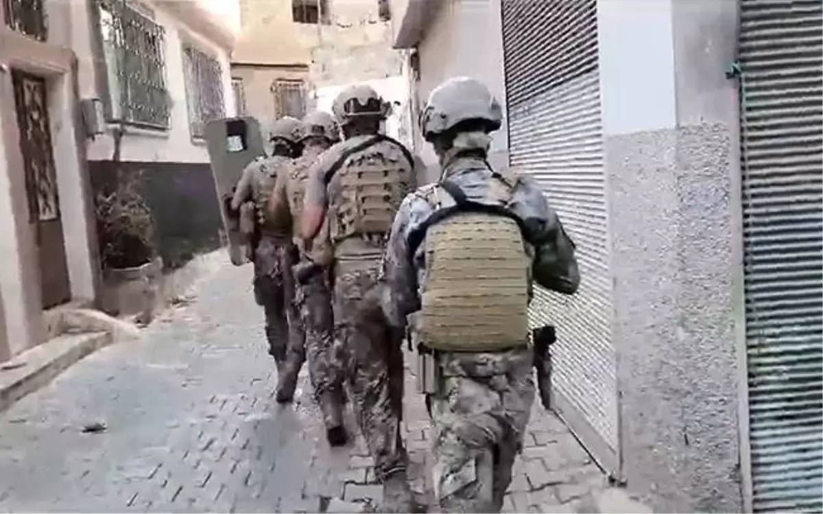 Kilis'te Şehit Polis Ahmet Şahan Operasyonu: 7 Tutuklama