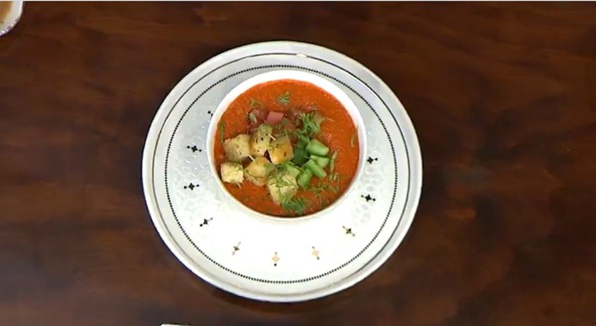 MasterChef gazpacho tarifi! En güzel gazpacho tarifi! Gazpacho tarifi nasıl yapılır? Gazpacho için malzemeler!