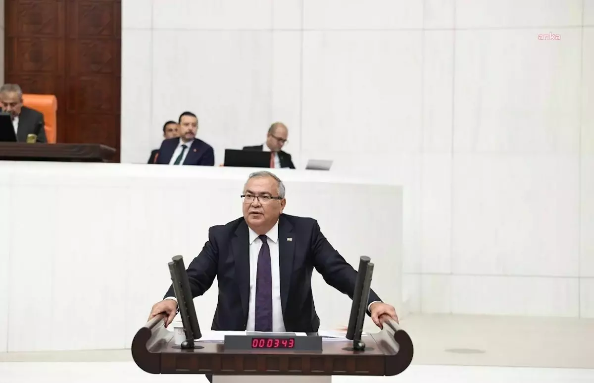 CHP Milletvekili Süleyman Bülbül, eczacıların sorunlarını Meclis gündemine taşıdı