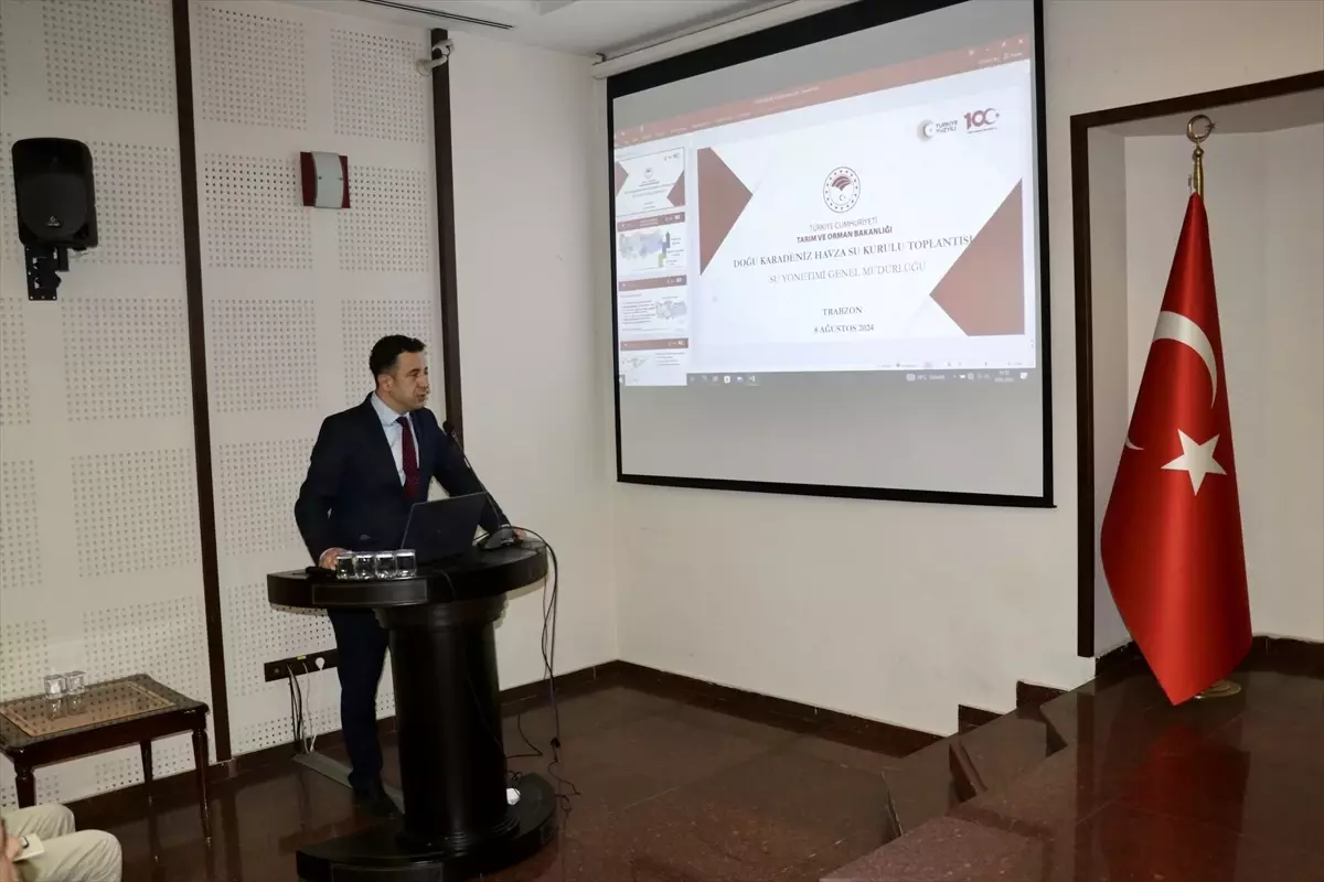 Trabzon'da Doğu Karadeniz Havzası Havza Su Kurulu Toplantısı Gerçekleştirildi