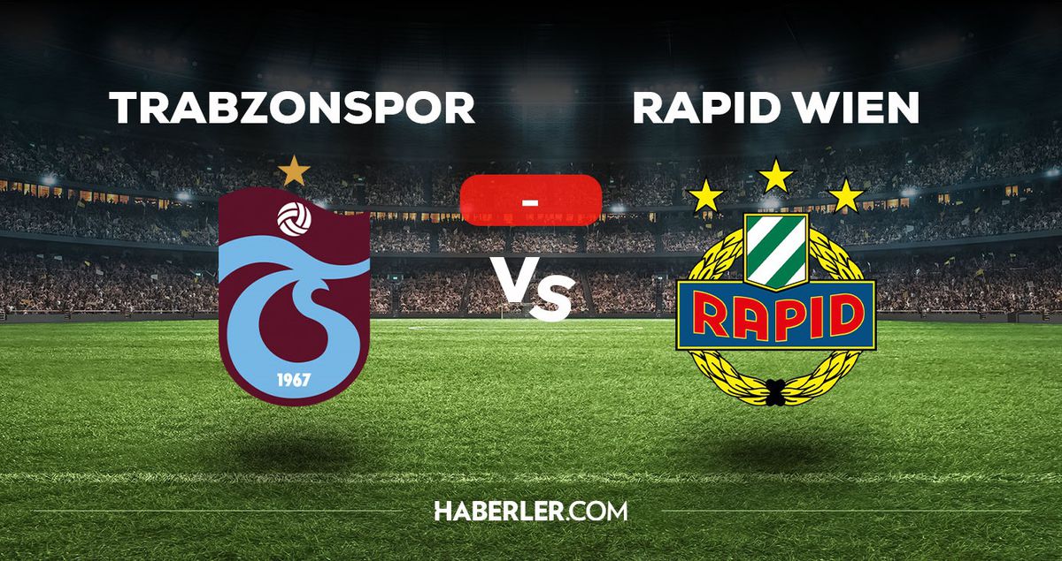 Trabzonspor Rapid Wien maçı kaç kaç, bitti mi? MAÇ SKORU! Trabzonspor Rapid Wien maçı kaç kaç, canlı maç skoru!
