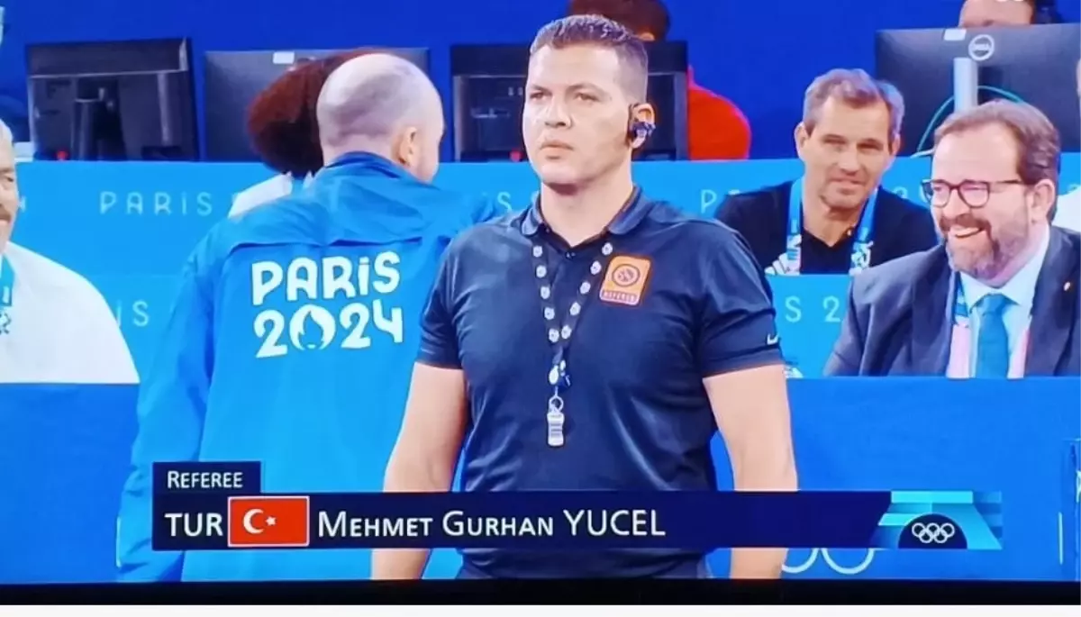 Türk Hakem Mehmet Gürhan Yücel, Kübalı Mijain Lopez'in Paris 2024 Olimpiyat Oyunları'ndaki Final Maçını Yönetti