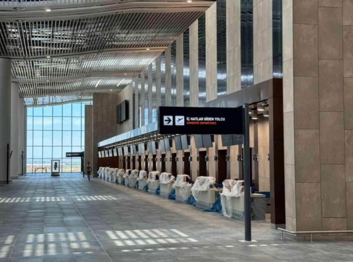 Turkey's 58th airport will open on Saturday! It will serve 5 million people