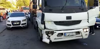 Zonguldak'ta kamyonun çarptığı takside 1 ölü, 4 yaralı