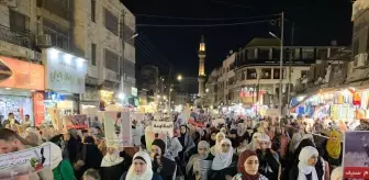 Ürdün'de İsrail'in Gazze'ye yönelik saldırıları protesto edildi