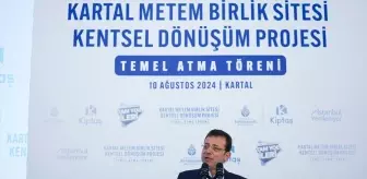 Kartal Metem Birlik Sitesi'nin temeli atıldı