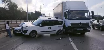 Gebze'de Zincirleme Trafik Kazası: 3 Yaralı