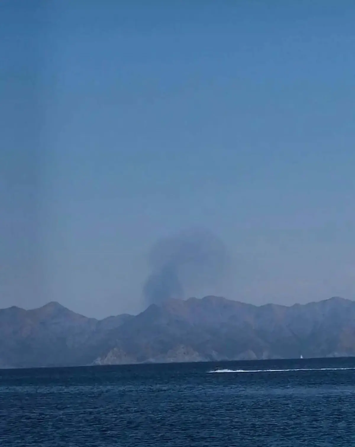 Marmaris'te Orman Yangını Çıktı