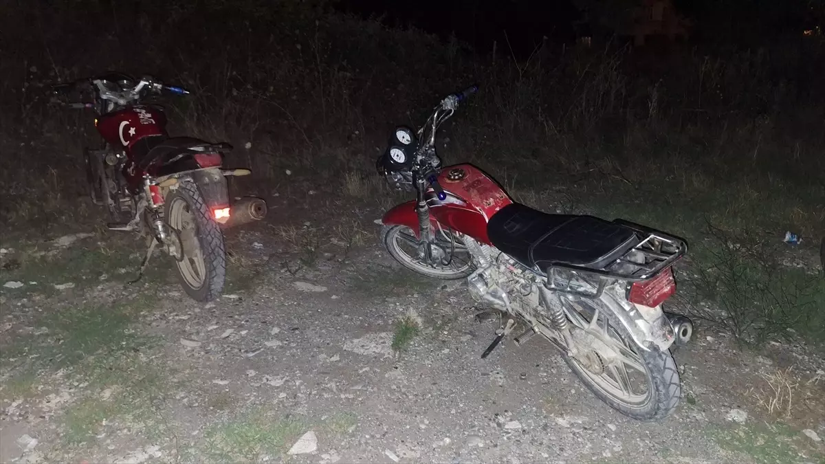 Bafra'da plakasız motosikletlere yönelik uygulama yapıldı