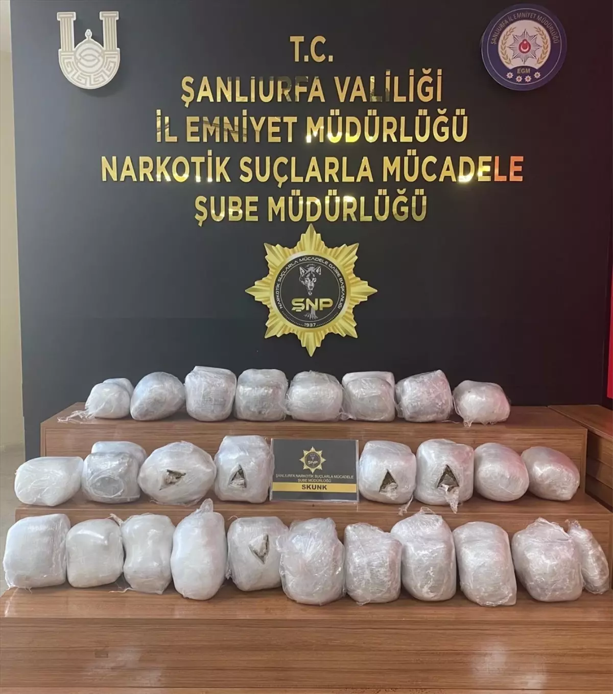 Şanlıurfa'da 223 Kilo Sentetik Uyuşturucu Ele Geçirildi
