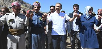 Bakan Yerlikaya'yı hiç böyle görmediniz! Cilo'da halay çekti
