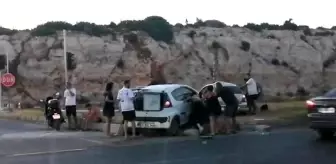 Didim'de trafik kazası: 1 ölü, 8 yaralı