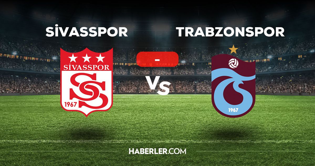 Sivasspor Trabzonspor maçı kaç kaç, bitti mi? MAÇ SONUCU! Sivasspor TS maçı kaç kaç, canlı maç skoru!