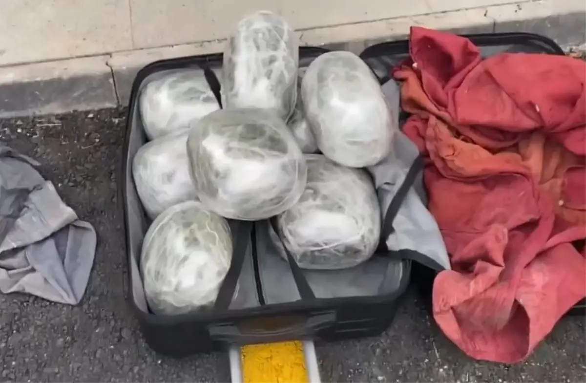 Kayseri'de 9 Kilo Skunk Ele Geçirildi