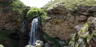 Bayburt'ta serinlemek isteyenler Sırakayalar Şelalesi'ni tercih etti