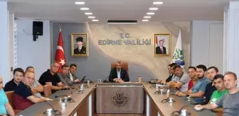 Edirne'de Saraçlar Caddesi Sokak Sağlıklaştırma Projesi Toplantısı Gerçekleştirildi