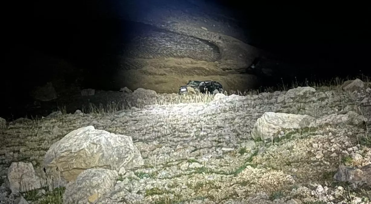 Erzincan'da şarampole devrilen araçta 1 kişi hayatını kaybetti