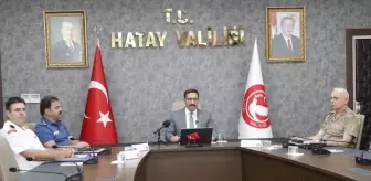 Hatay'da Asayiş ve Güvenlik Toplantısı Düzenlendi