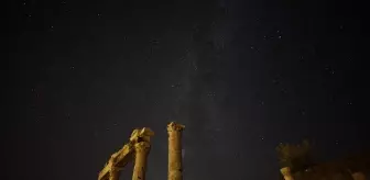 Burdur'da Kibyra Antik Kenti'nde Perseid Meteor Yağmuru Gözlemlendi