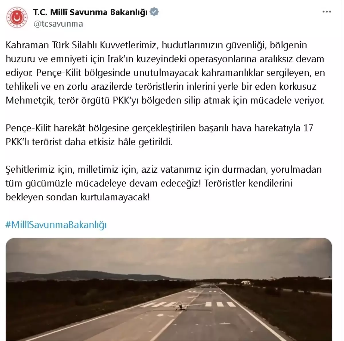 Pençe-Kilit Harekatı: 17 PKK'lı Terörist Etkisiz Hale Getirildi