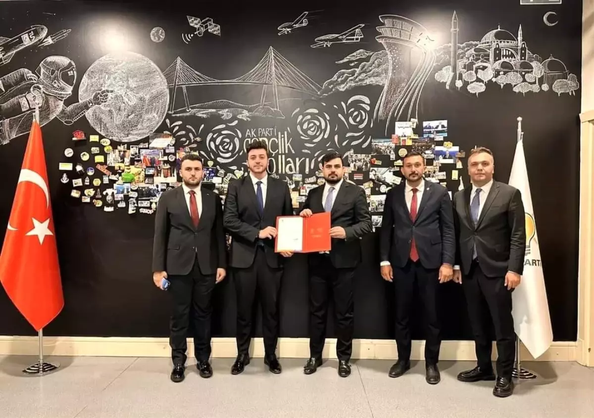 AK Parti Düzce Gençlik Kolları Başkanlığına Eren Celal Varol Getirildi