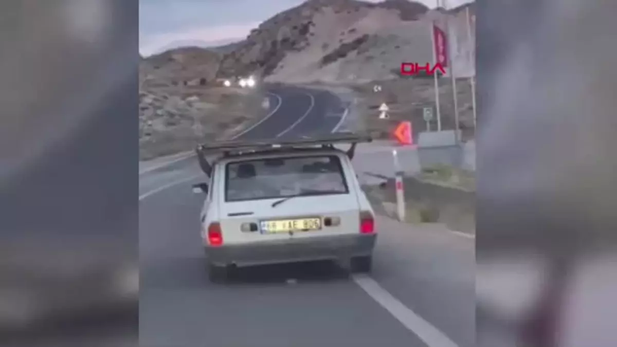 Aksaray'da Tehlikeli Yolculuk Kameralara Yansıdı
