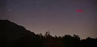 Nemrut Krater Gölü'nde Perseid Meteor Yağmuru Gözlendi