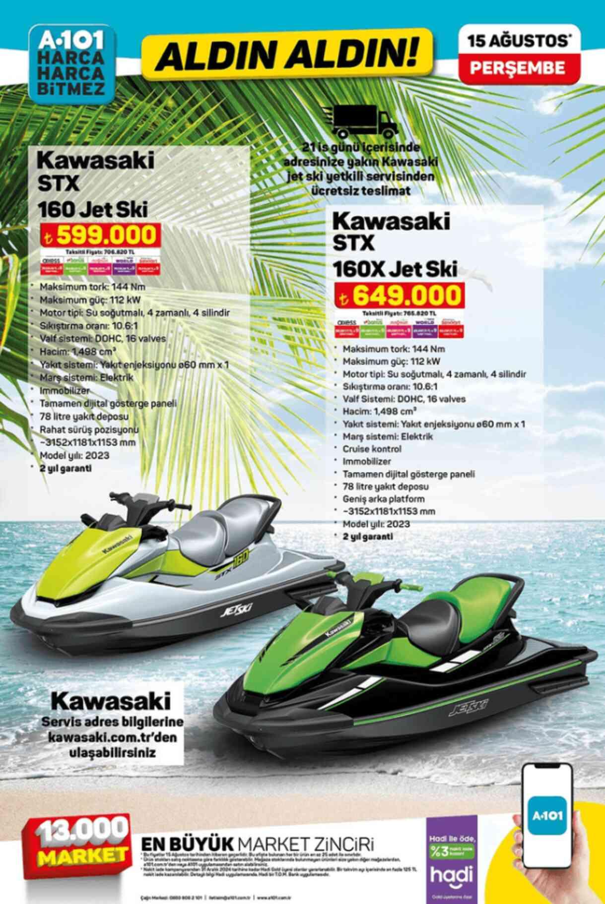 A101 AKTÜEL KATALOĞU 15 AĞUSTOS | A101'e gelen ürünler! A101 bu hafta katalog ürünleri neler? A101 fiyat listesi! JET SKI, TINY HOUSE, MOPED...