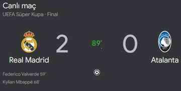 Süper Kupa kim kazandı (UEFA)? Real Madrid Atalanta kaç kaç bitti ÖZET ve GOLLER izle!