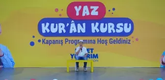 Ümraniye'de yaz Kur'an kursları kapanış programı yapıldı